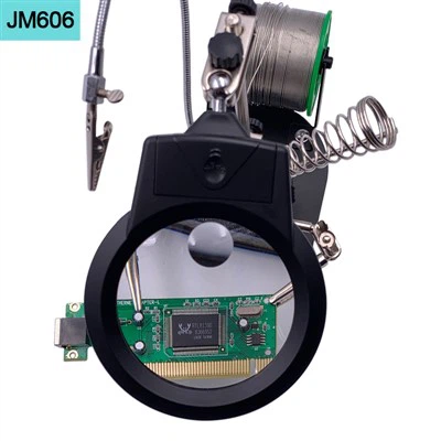 Soldering Magnifying Glass with Light
